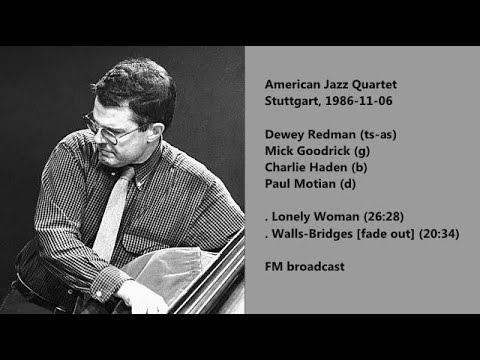 American Jazz Quartet - Live in Stuttgart 1986
