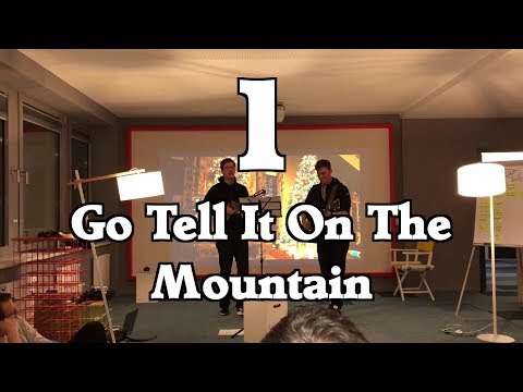 Weihnachtskonzert 2017 - Go Tell It On The Mountain (1/4)