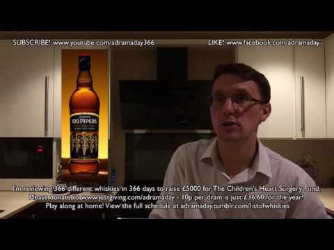 A Dram A Day #221 - 100 Pipers - a whisky review