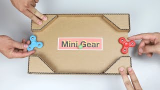 איך ליצור אתגר ספינר שולחני מ-Cardboard