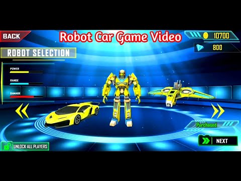 Drone Robot Car Gaming - Robot Transforming Games - Android Gameplay #8