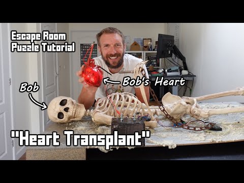 "Heart Transplant" Escape Room Puzzle Tutorial