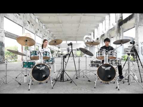 Drum duet 雙鼓合奏 by阿威&曼青