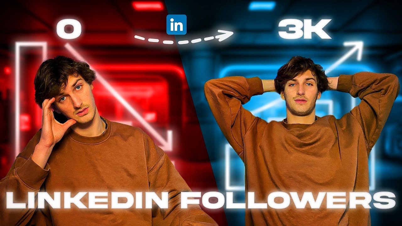 How I Went From 0 To 3000 Followers On LinkedIn Fast