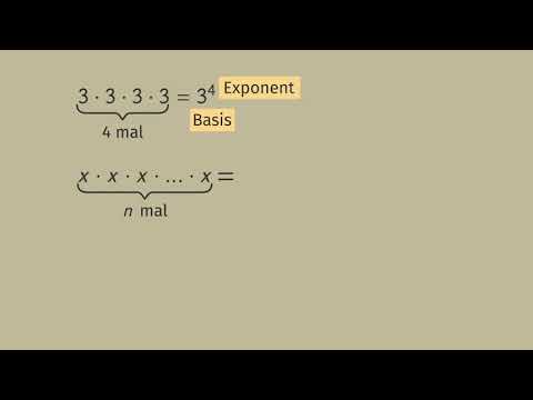 Exponentialschreibweise  einfach erklärt | sofatutor