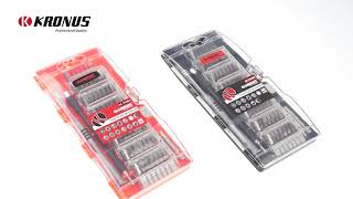 Set biti de precizie 60 piese Kronus 701664