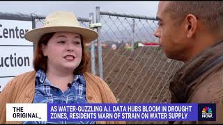 Residents warn of strain on water supply as AI data hubs bloom out west