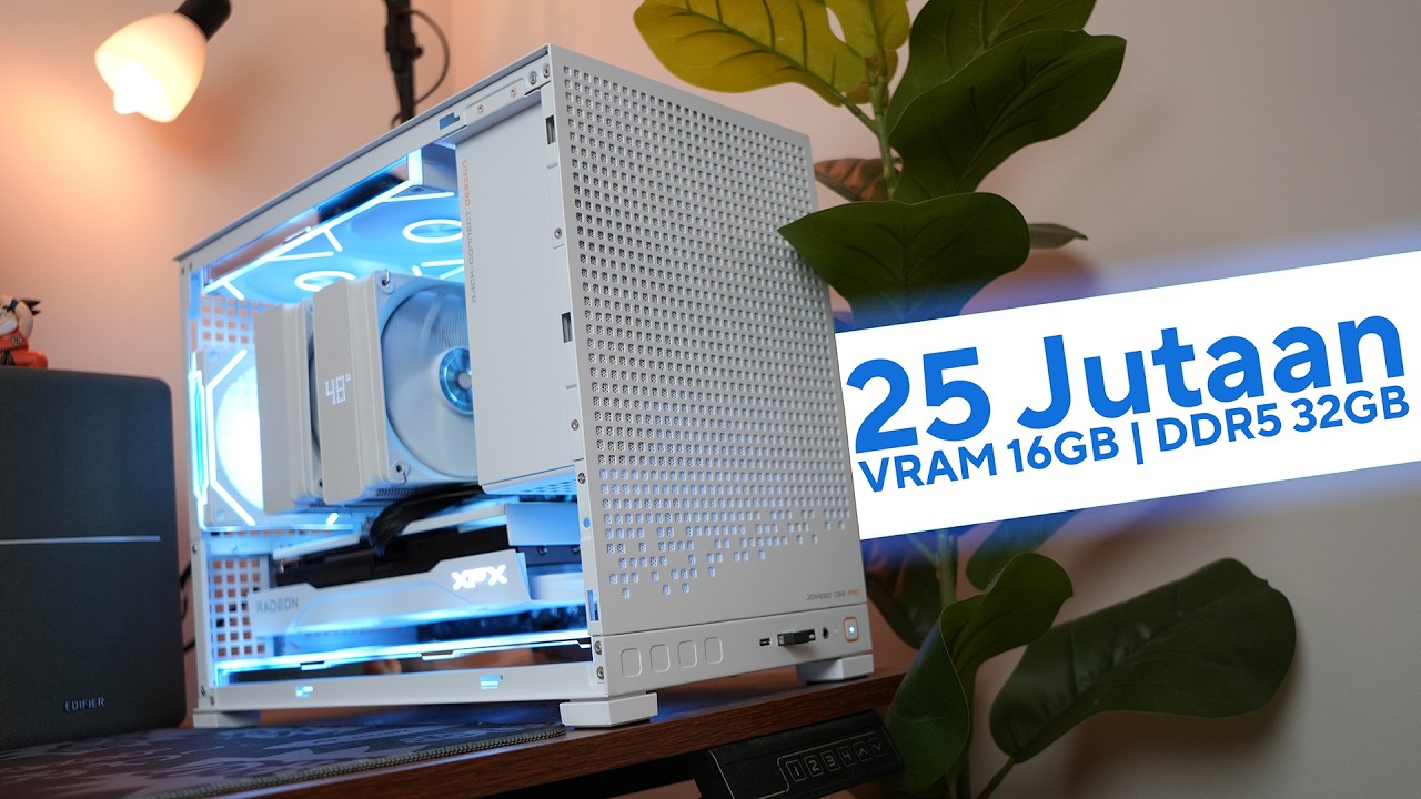 Rakit PC Compact 25jutaan dengan VRAM 16GB dan DDR5 32GB di tahun 2026, emang bisa?