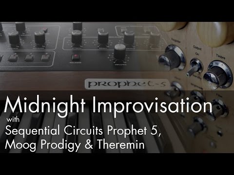 Midnight Improvisation: Theremin Session #8