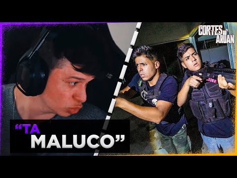 ARUAN REACTS TO I TOOK MY BROTHER TO THE LEGEND HUNTER AND IT WENT BAD (RENATO GARCIA) - Cortes d...