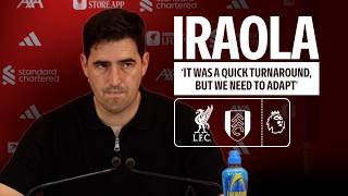Iraola's press conference post-match