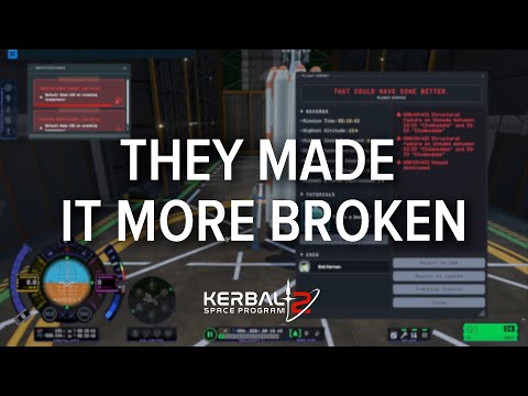 Kerbal Space Program 2 (Early Access) - Episode 5? THE NEW PATCH BROKE EVERYTHING!