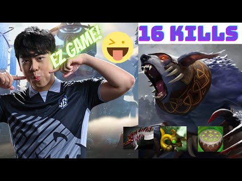 HOW OG.ANA USED URSA WITH 16 KILLS DOTA 2 7.27 GAMEPLAY