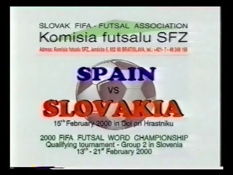 ARCHIVE 2000 Spain - Slovakia