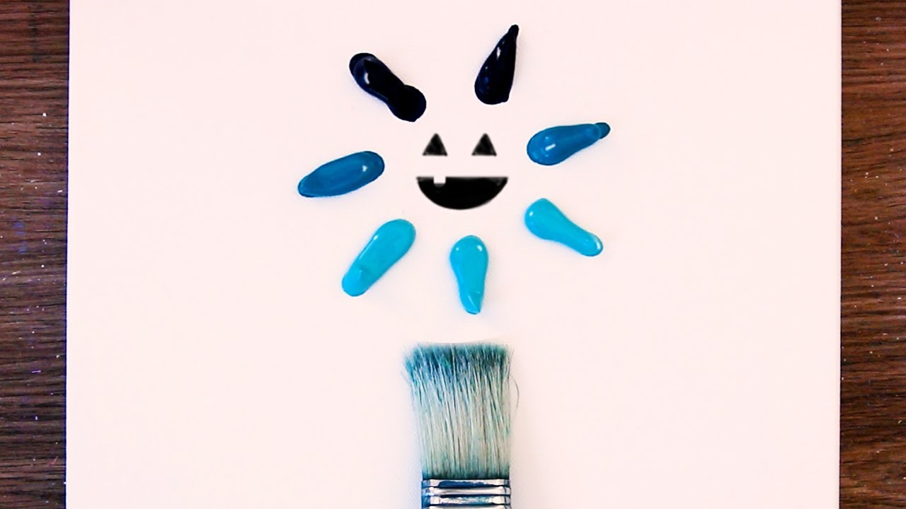 Ghosts in the Forest 👻💕 Relaxing Acrylic Painting #365