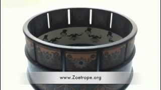 Zoetrope Animation of a Man Taking His Hat Off | Victorian Toy Replica