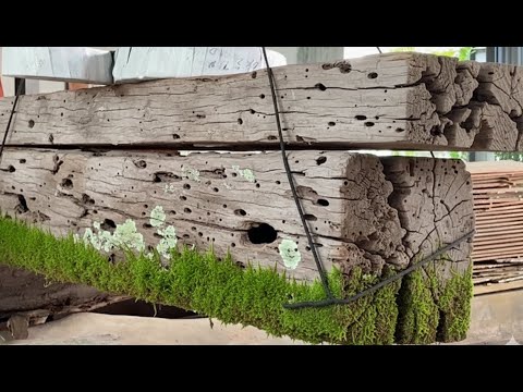 Unbelievable! 200-Year-Old Wood and Old House Timber Turned into Luxury Furniture