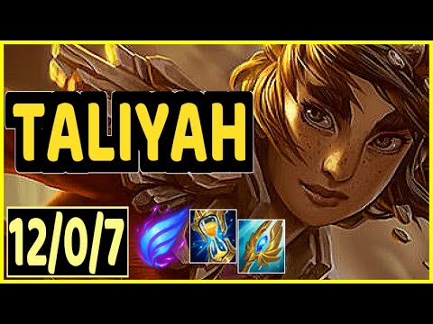 TALIYAH VS YONE - 12/0/7 KDA MID GAMEPLAY CHALLENGER I