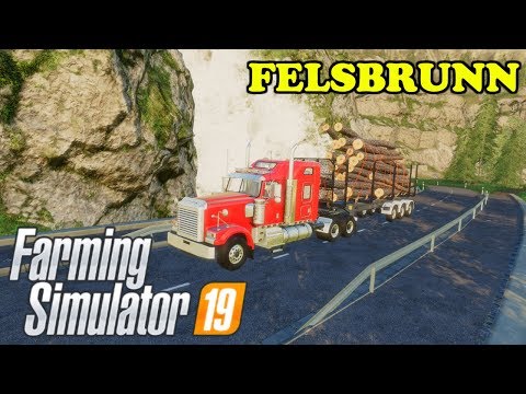 Farming Simulator 19 | Timelapse | Felsbrunn | Episode 44 | TRANSPORTING LOGS WITH A TRUCK