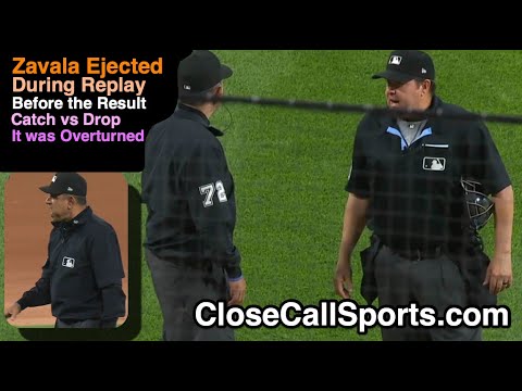 E140 - Alfonso Marquez Ejects Seby Zavala Arguing an Out Call Eventually Overturned on Replay Review