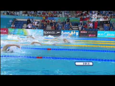 WordIndoor10, staffetta finale 4x100 sl U