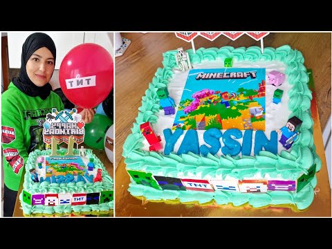 لذيذة بشكل مدهش✨ تورتة عيد ميلاد ابني سهلة وسريعة في التحضير بطعم راااااااائع💥