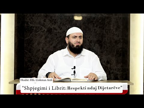19 Shpjegimi i librit:"Respekti ndaj Dijetarëve" Çfarë duhet të bëjë ai që prezenton në përgojime.