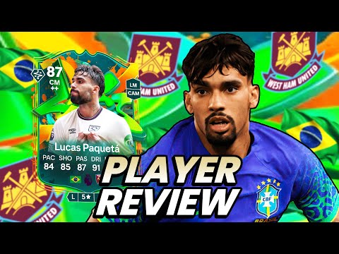 5⭐4⭐ 87 JOGA BONITO LUCAS PAQUETA SBC PLAYER REVIEW | FC 26 ULTIMATE TEAM