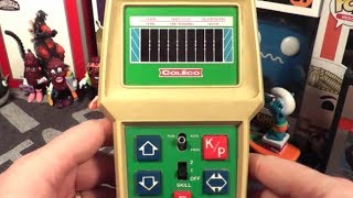 Coleco Electronic Quarterback Handheld Game Review - The No Swear Gamer