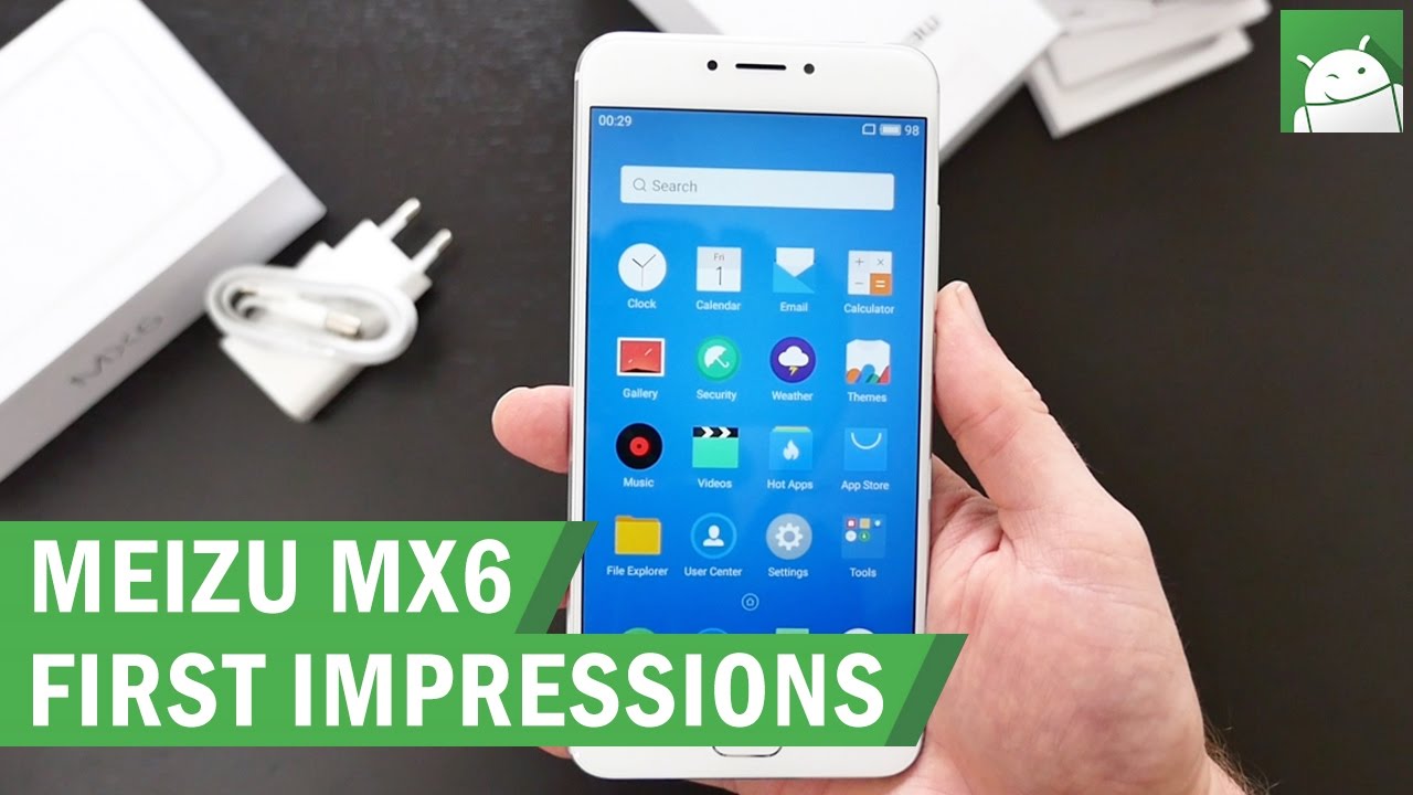 Meizu MX6 unboxing and first impressions