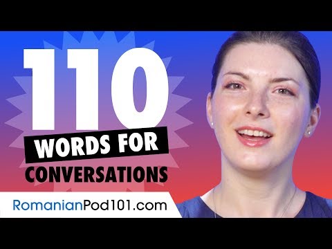 110 Romanian Words For Daily Life Conversations