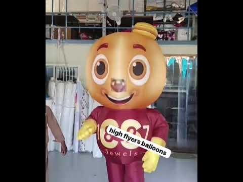 Customized walking mascot inflatable