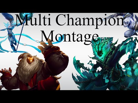 Diamond 2 Multi Champion Montage (Monthly Montage - July)