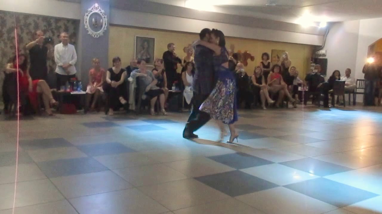 Copia di Nora Witanowsky y Juan Carlos Martinez..  Tango.Al Cleo Cafe'