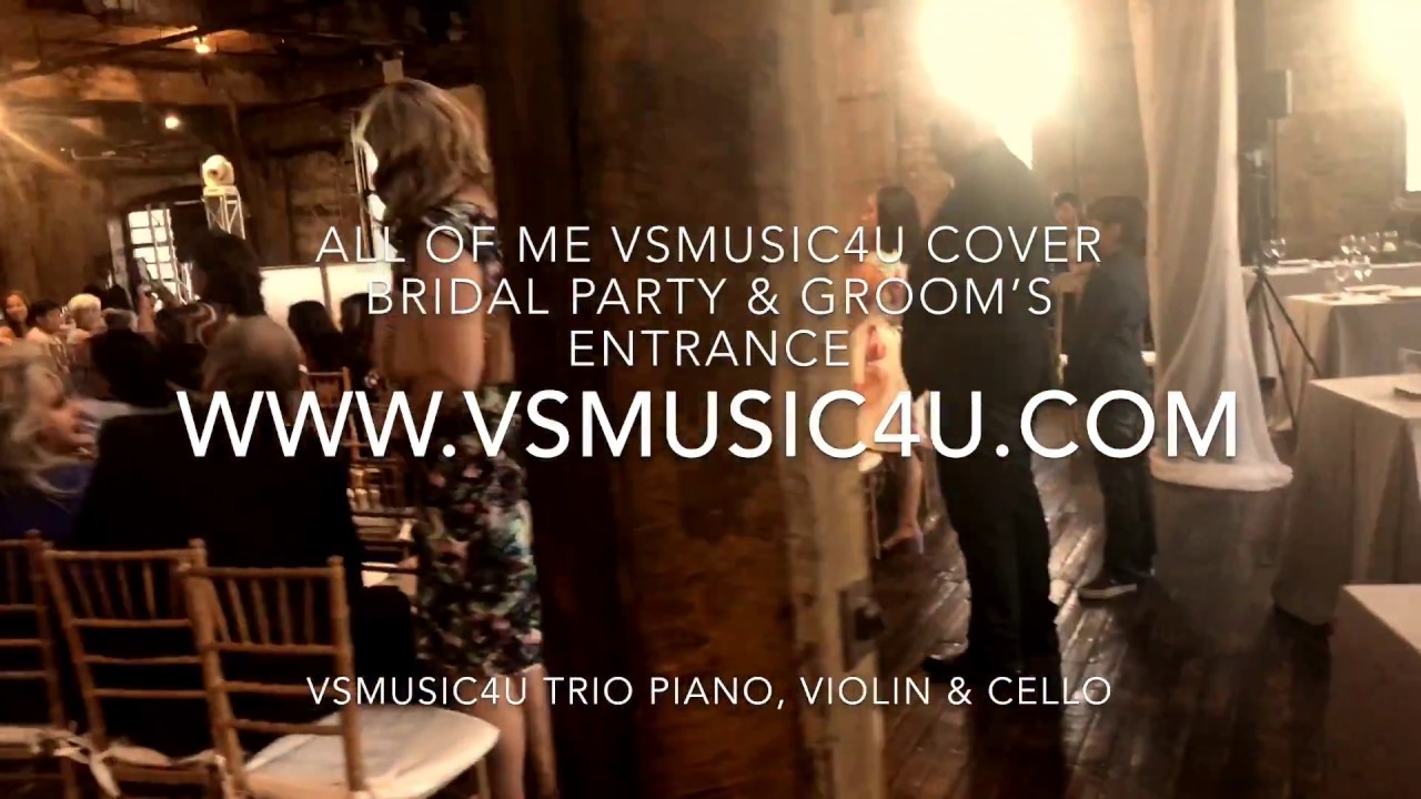 Promotional video thumbnail 62 for VSmusic4u Wedding & Event Musicians