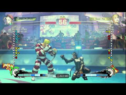 SSF4 AE Ver. 2012: joemasa0 [Cammy] vs. don-mogimogi [Cody] - PSN Ranked Match