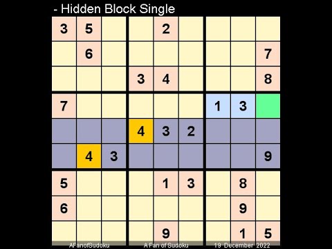 How to Solve Washington Times Sudoku Difficult December 19, 2022