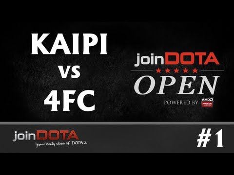 Kaipi vs 4FC Game 1 - joinDOTA Open Grand Final - TobiWan