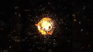 Earth vs 100 asteroids