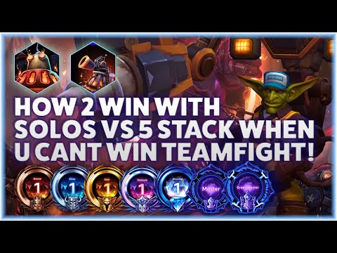 Gazlowe RoboGobo - HOW TO WIN WITH SOLOS VS 5 STACK WHEN U CANT WIN TEAMFIGHT! - B2GM Season 2 2024