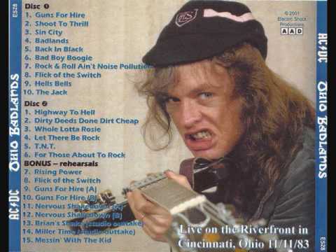 AC/DC - Bad Boy Boogie [Part 1] - Live [Cincinnatti 1983]