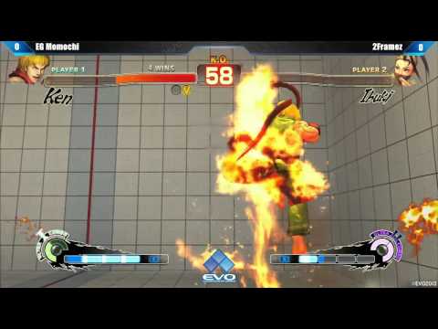 [EVO 2013 SSFIV AE] EG Momochi (Ken) vs 2Framez (Ibuki)