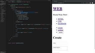 React - 20.1. update 구현