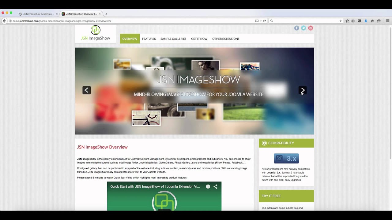 JSN Image Show Review - Build Amazing Website Gallery With Joomla