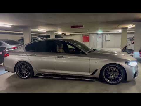 BMW M550i G30 loud cold start