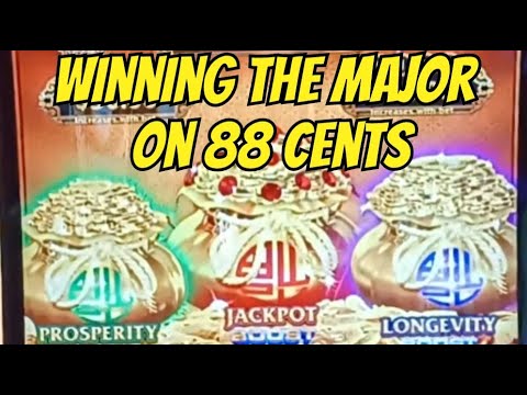 FU DAI LIAN LIAN TIGER BOOST MAJOR JACKPOT on 88 cents!