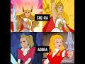 She Ra Characters Original Vs 2018
