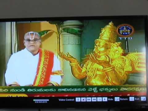 Pravallika birthday wishes on TTD channel..