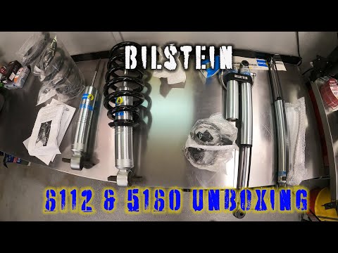 Chevy Silverado Bilstein 6112 & 5160 Shocks Unboxing