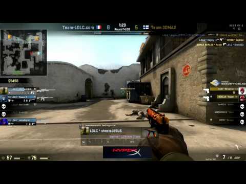 (26.09.2014) LDLC vs 3DMAX G2 | Team LDLC vs Team 3DMAX | Dreamhack Stockholm 2014 Semifinal #1